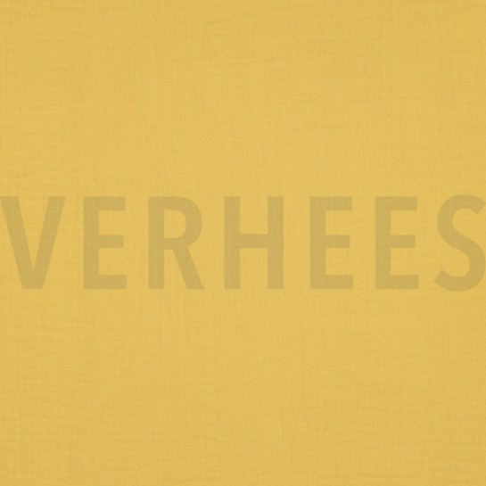 DOUBLE GAUZE ZACHT GEEL #7