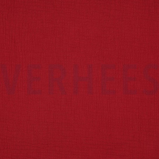 DOUBLE GAUZE WINE RED #7