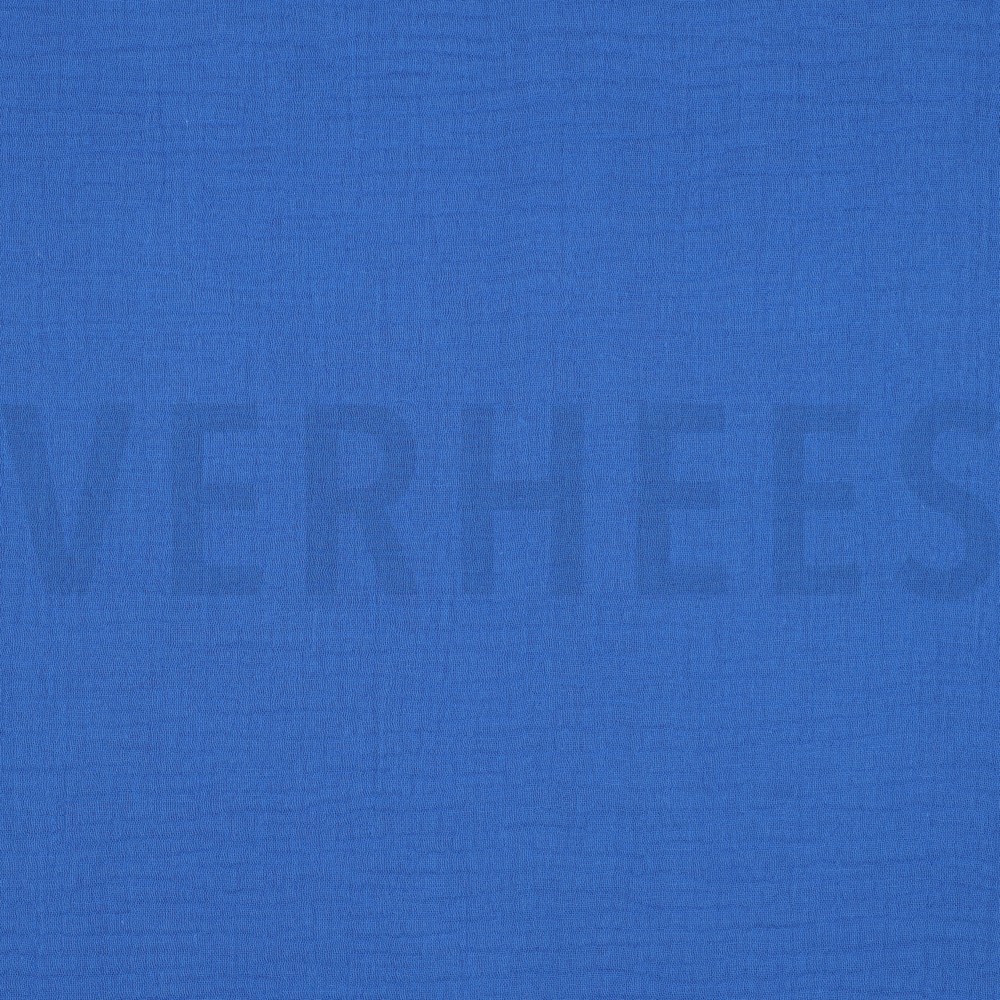 DOUBLE GAUZE KOBALTBLAUW