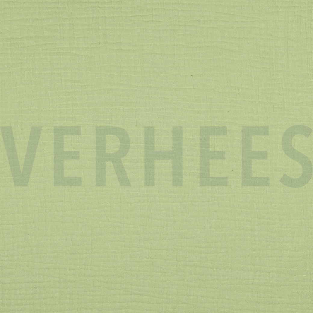 DOUBLE GAUZE ZACHTGROEN