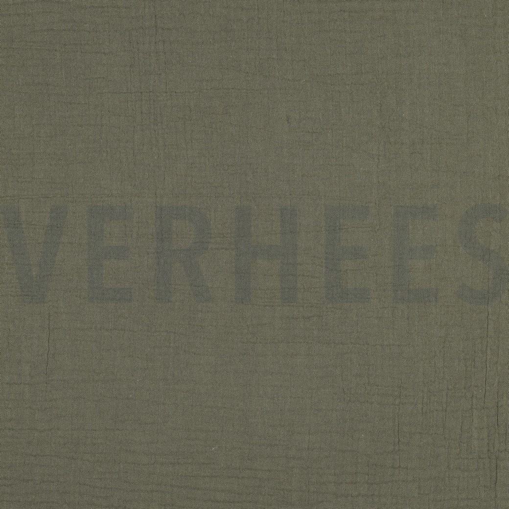 MUSSELIN DUNKEL MOOSGRÜN