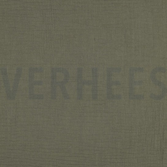 MUSSELIN DUNKEL MOOSGRÜN #7