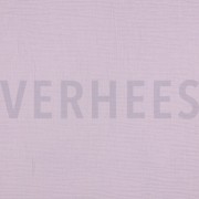 DOUBLE GAZE DE COTON LILAS CLAIR (thumbnail)