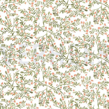 JERSEY DIGITAL FEUILLES BLANC (hover)