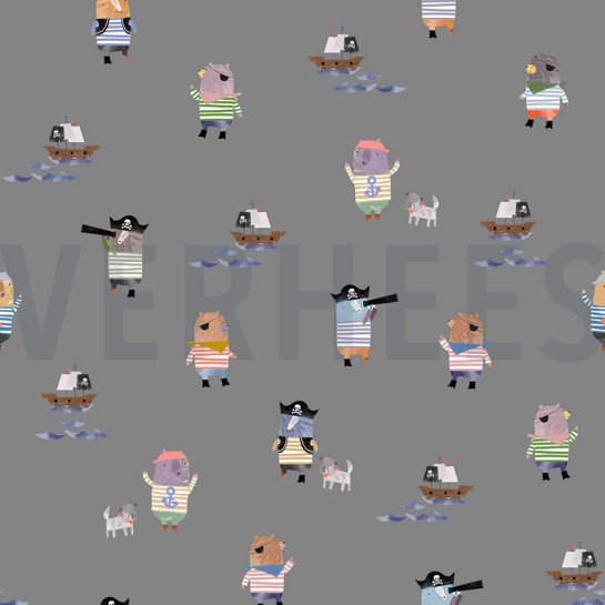 JERSEY DIGITAL PIRATENTIERE FELSENGRAU #7