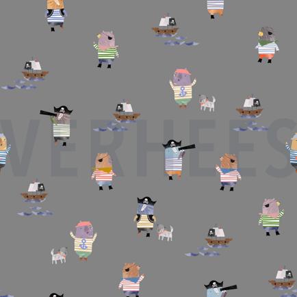 JERSEY DIGITAL PIRATES ANIMAUX GRIS PIERRE (hover)