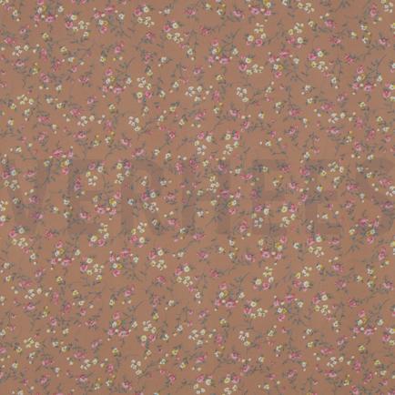 CHIFFON FLEURS CAMEL (hover)