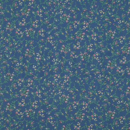 CHIFFON FLEURS BLEU (hover)
