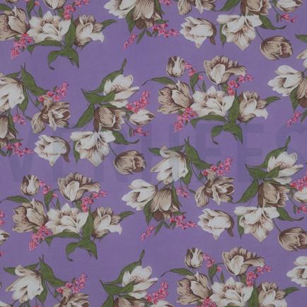 CHIFFON FLEURS LAVANDE (hover)