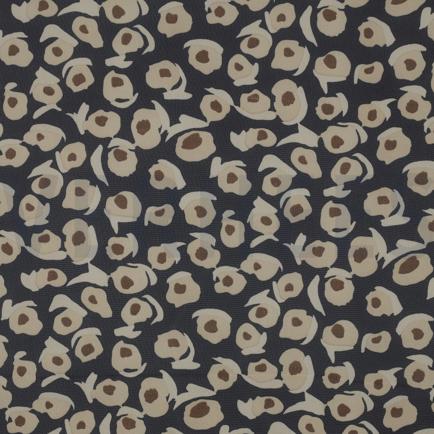 CHIFFON ABSTRACT MARINEBLAU/SAND (hover)