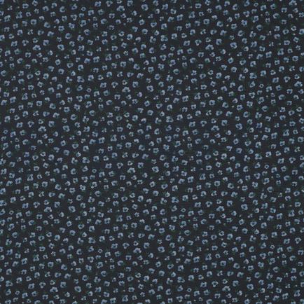 CHIFFON BLUMEN MARINEBLAU (hover)