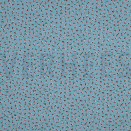 CHIFFON BLUMEN HIMMELBLAU (hover)