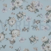 CHIFFON FLEURS BLEU CLAIR (thumbnail)