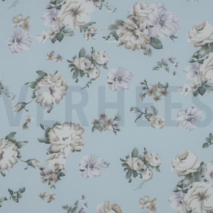 CHIFFON BLUMEN HELLBLAU (hover)