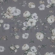 CHIFFON FLEURS GRIS (thumbnail)