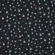 CHIFFON FLOWERS BLACK/WHITE (thumbnail)