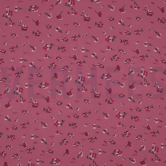 CHIFFON FLOWERS PINK #7