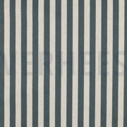 TOILE DÉCORATION ENDUIT LIN LOOK RAYURES BLEU (thumbnail)
