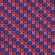 COATED KATOEN BLOEMEN MARINEBLAUW (thumbnail)