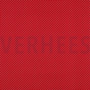 BESCHICHTETE BAUMWOLLE KLEINE PUNKTE ROT (thumbnail)