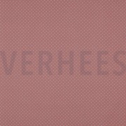 BESCHICHTETE BAUMWOLLE KLEINE PUNKTE ALTROSA (thumbnail)