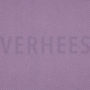 COTON ENDUIT PETITS POIS LILAS (thumbnail)
