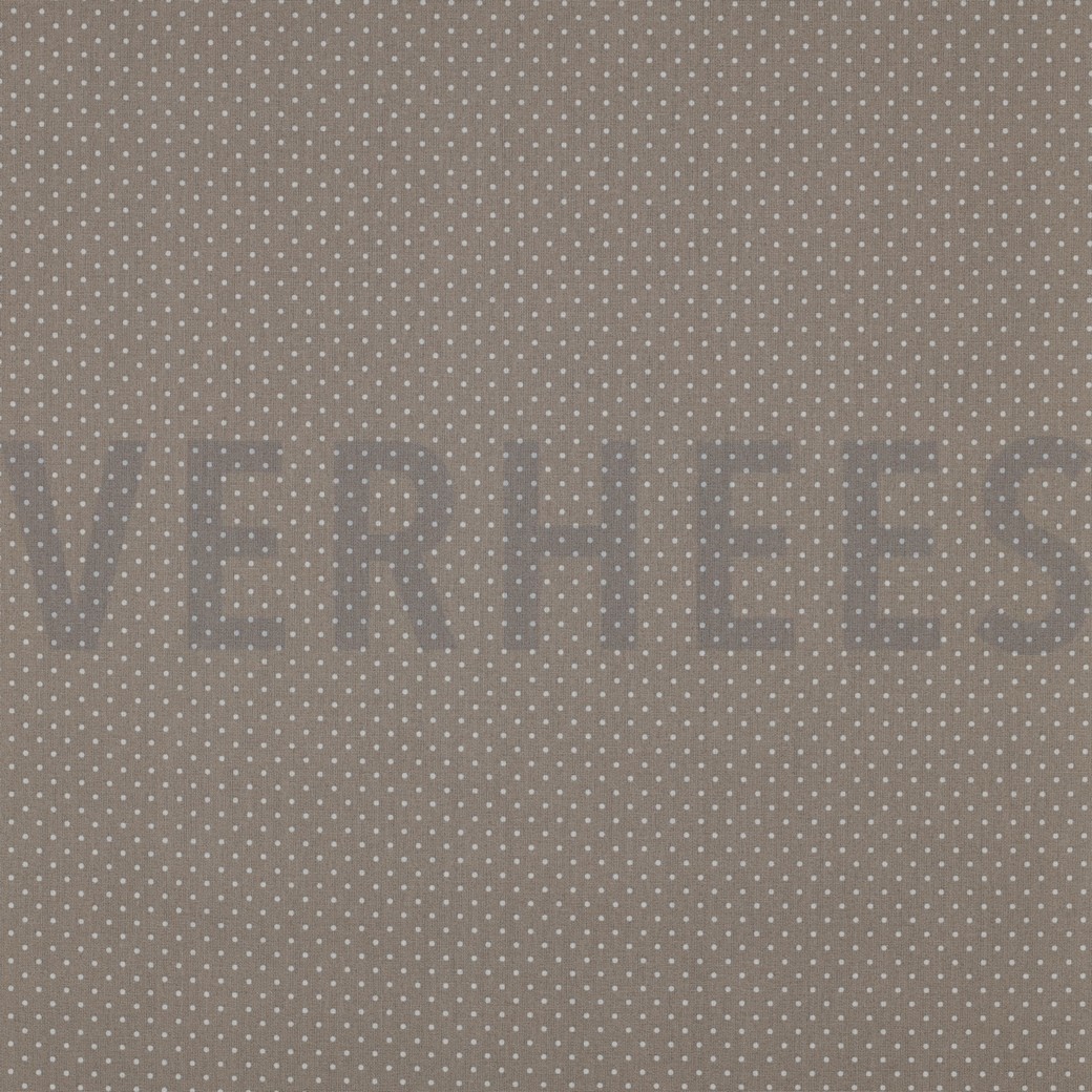 BESCHICHTETE BAUMWOLLE KLEINE PUNKTE SAND