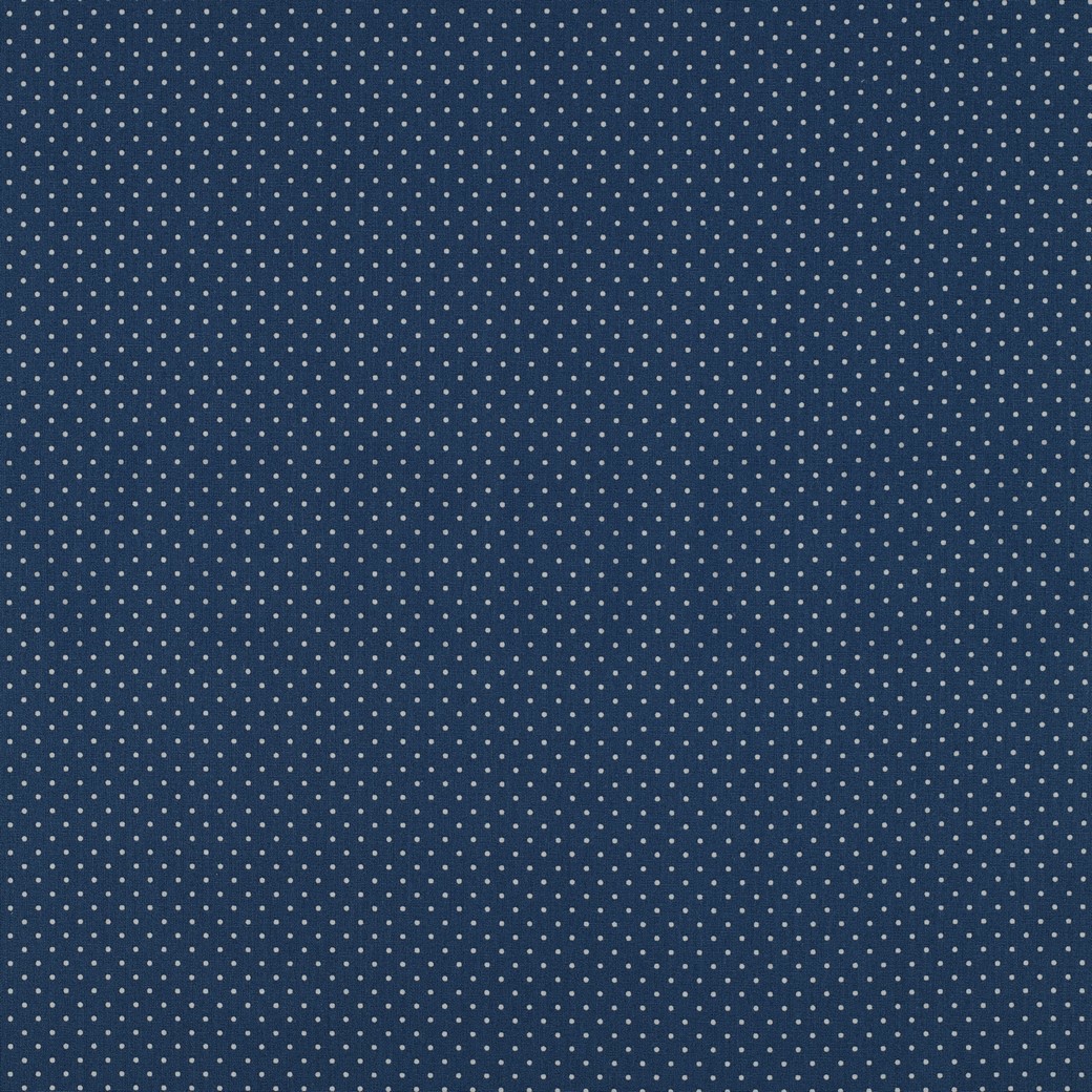 COATED COTTON PETIT DOTS JEANS