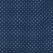 BESCHICHTETE BAUMWOLLE KLEINE PUNKTE JEANSBLAU (thumbnail)