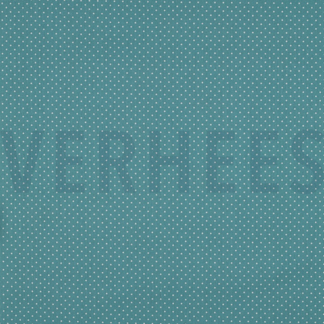 BESCHICHTETE BAUMWOLLE KLEINE PUNKTE ALTGRÜN