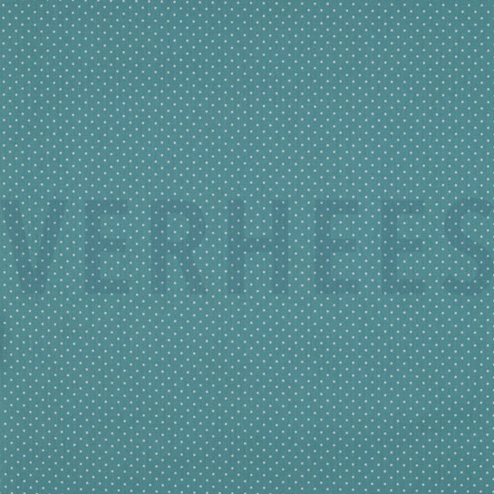 BESCHICHTETE BAUMWOLLE KLEINE PUNKTE ALTGRÜN #7