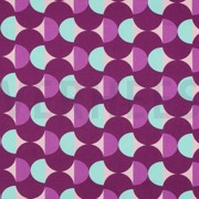BESCHICHTETE BAUMWOLLE GRAFISCH LILA/VIOLETT (thumbnail)