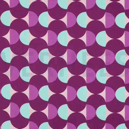 COTON ENDUIT GRAPHIQUE VIOLET (hover)