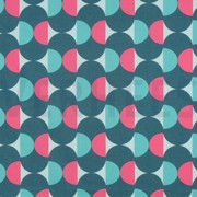 COATED COTTON GRAPHIC PETROL (thumbnail)