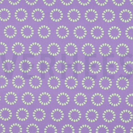 COATED KATOEN CIRKELS LAVENDEL (hover)