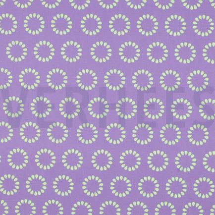 COTON ENDUIT CERCLES LAVANDE (hover)