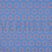 BESCHICHTETE BAUMWOLLE KREISE HELLBLAU (thumbnail)