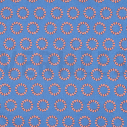 COATED KATOEN CIRKELS LICHTBLAUW (hover)