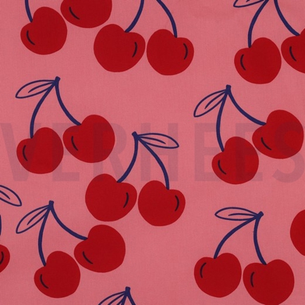 COATED KATOEN KERSEN ROZE (hover)