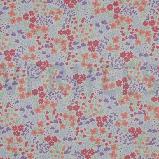 COATED COTTON FLOWERS WHITE #7