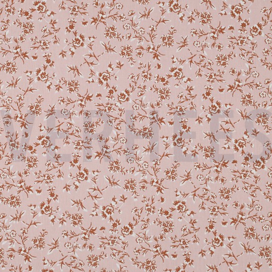 COATED KATOEN KLEINE BLOEMEN POEDER #7