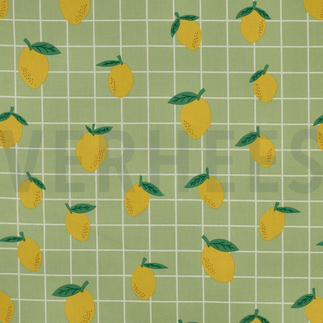 COATED KATOEN FRUIT GROEN