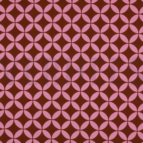 COATED COTTON ABSTRACT BROWN #7