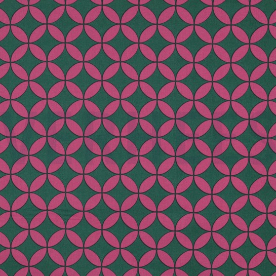 BESCHICHTETE BAUMWOLLE ABSTRACT GRÜN #7
