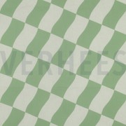 COATED COTTON CHECKS GREEN (thumbnail)