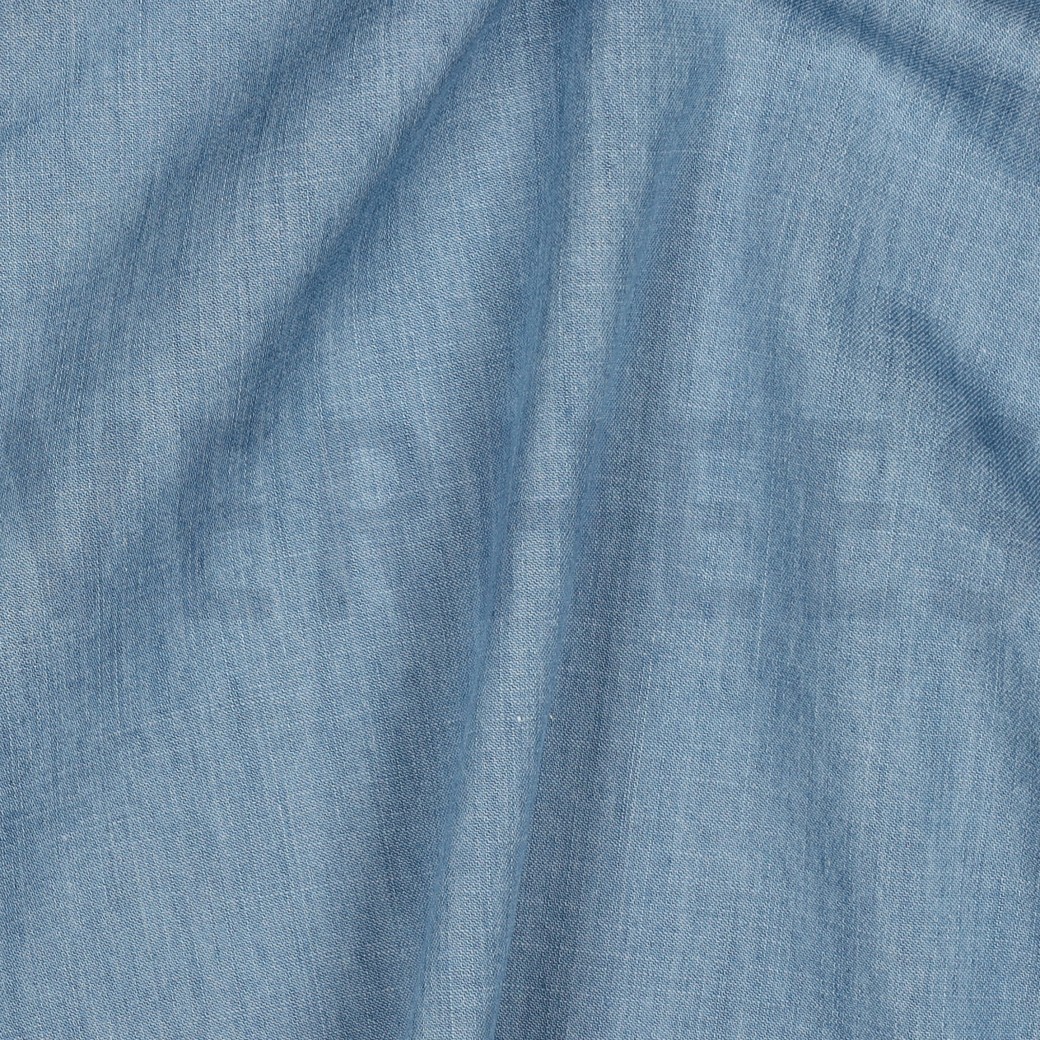DENIM SLUB BLEU CLAIR INDIGO #7
