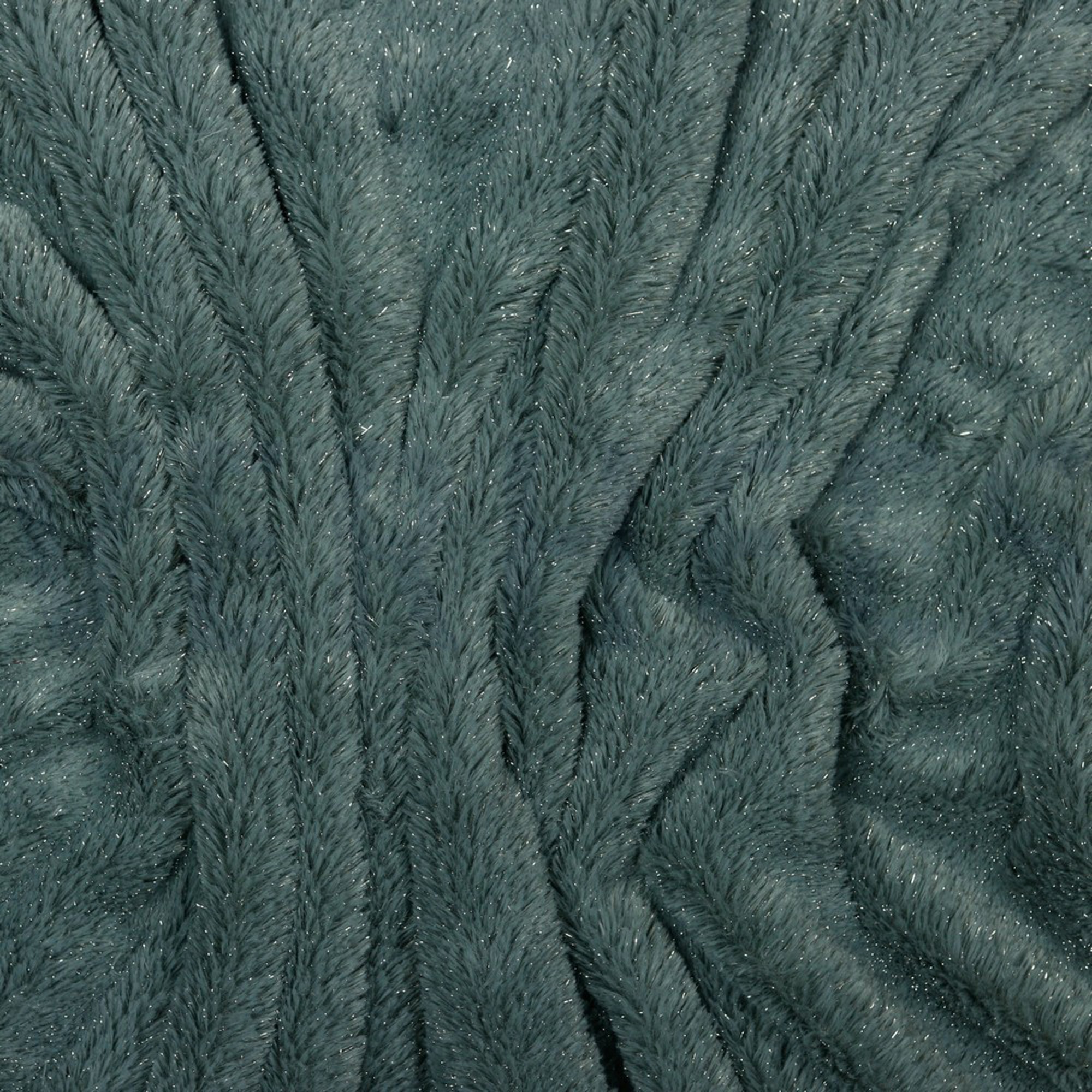 FAUSSE FOURRURE AVEC LUREX ARGENT GRIS (high resolution) #2