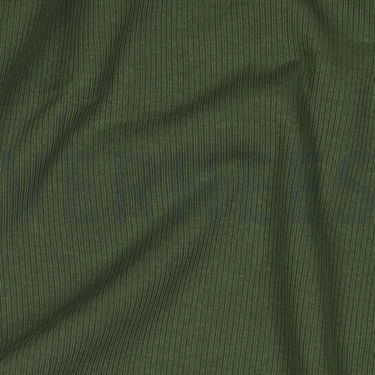 RIB JERSEY DARK GREEN #7