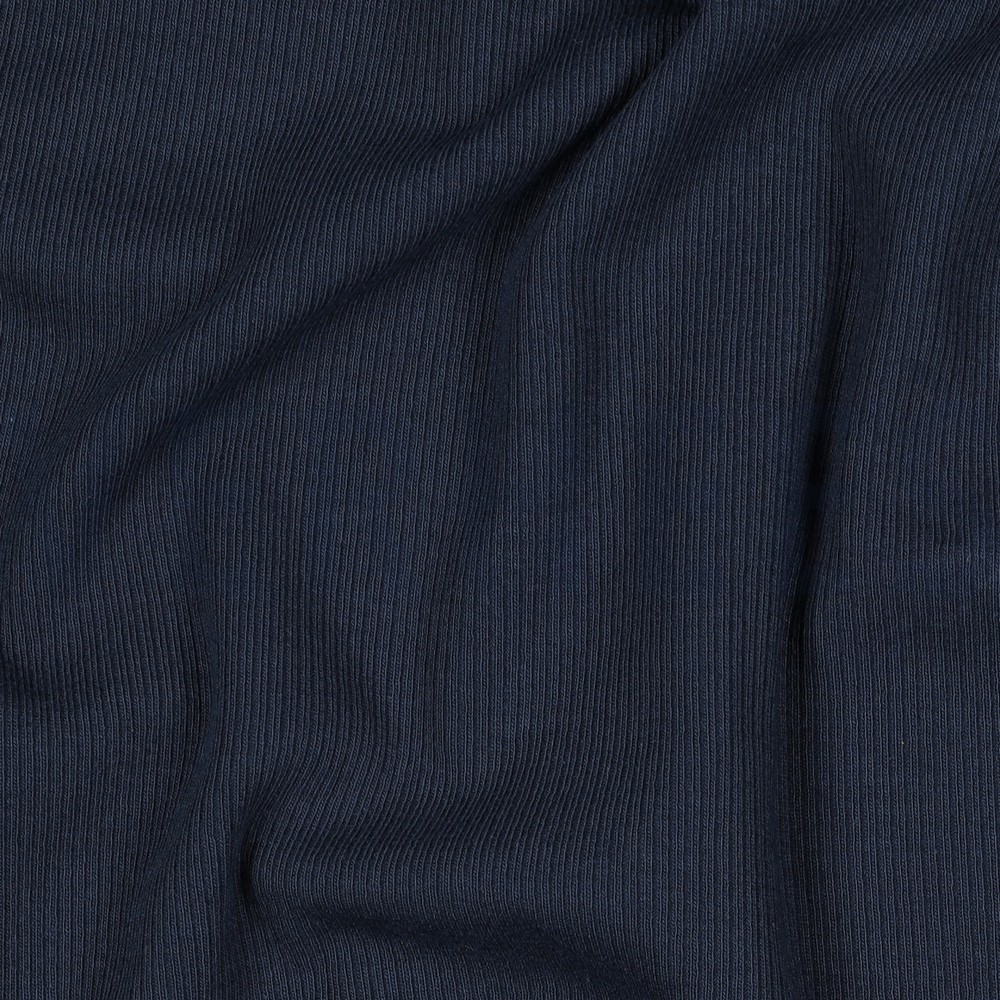RIB JERSEY MARINEBLAUW #7