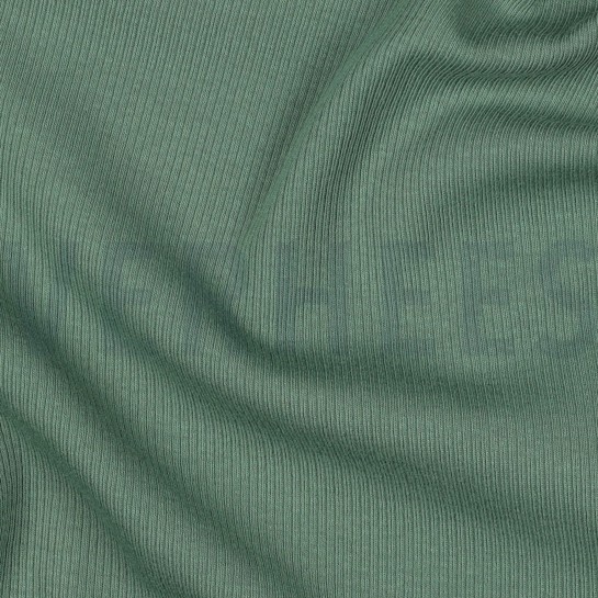 RIB JERSEY GROEN #7